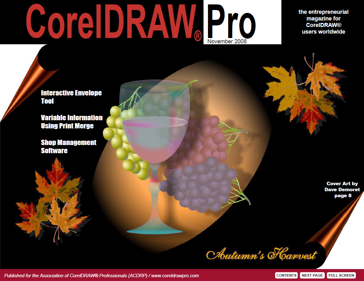 CorelDRAW Pro Magazine - November 2008