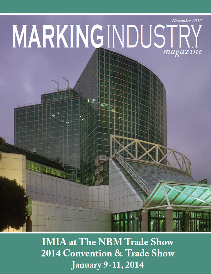 Marking Industry Magazine - November 2013