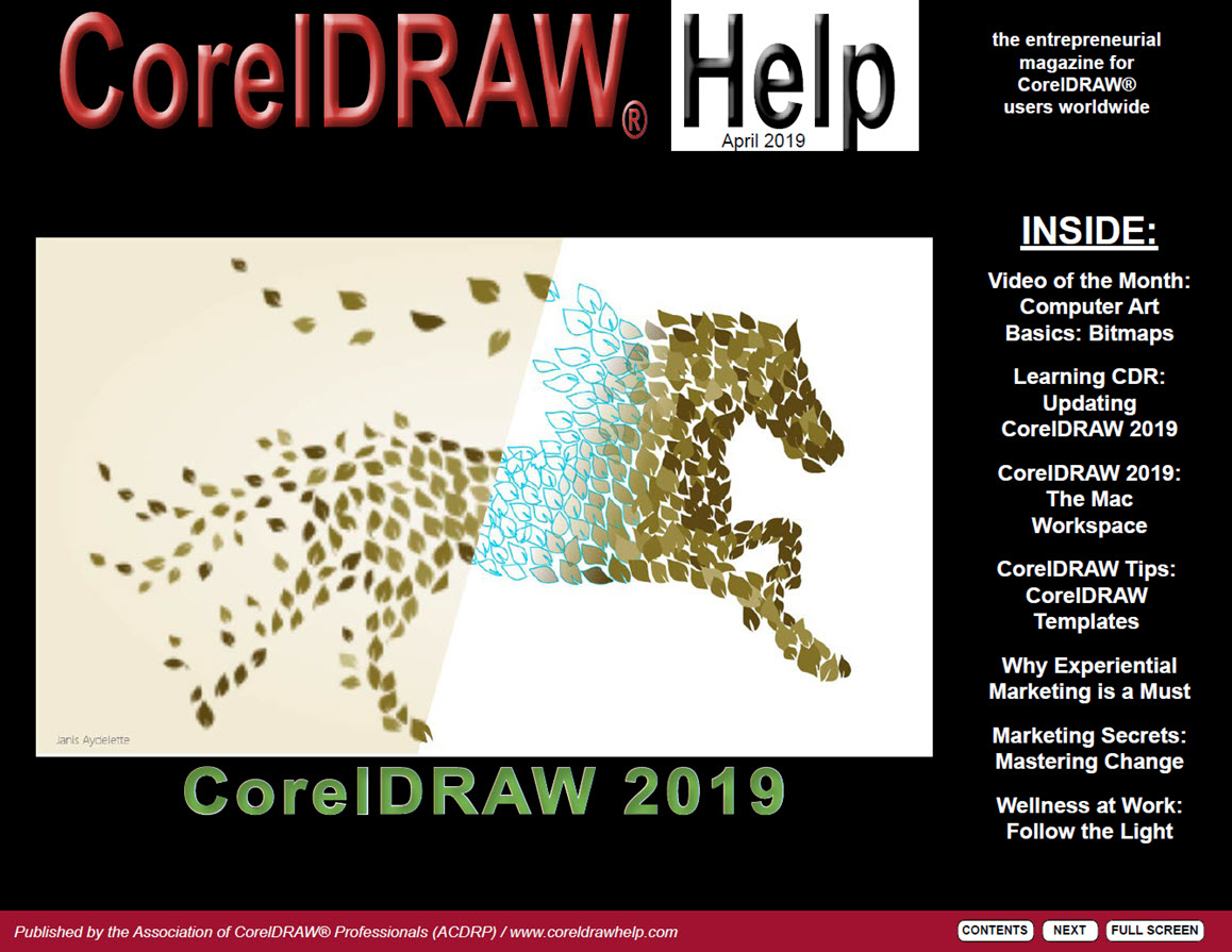 CorelDRAW Help Magazine - April 2019
